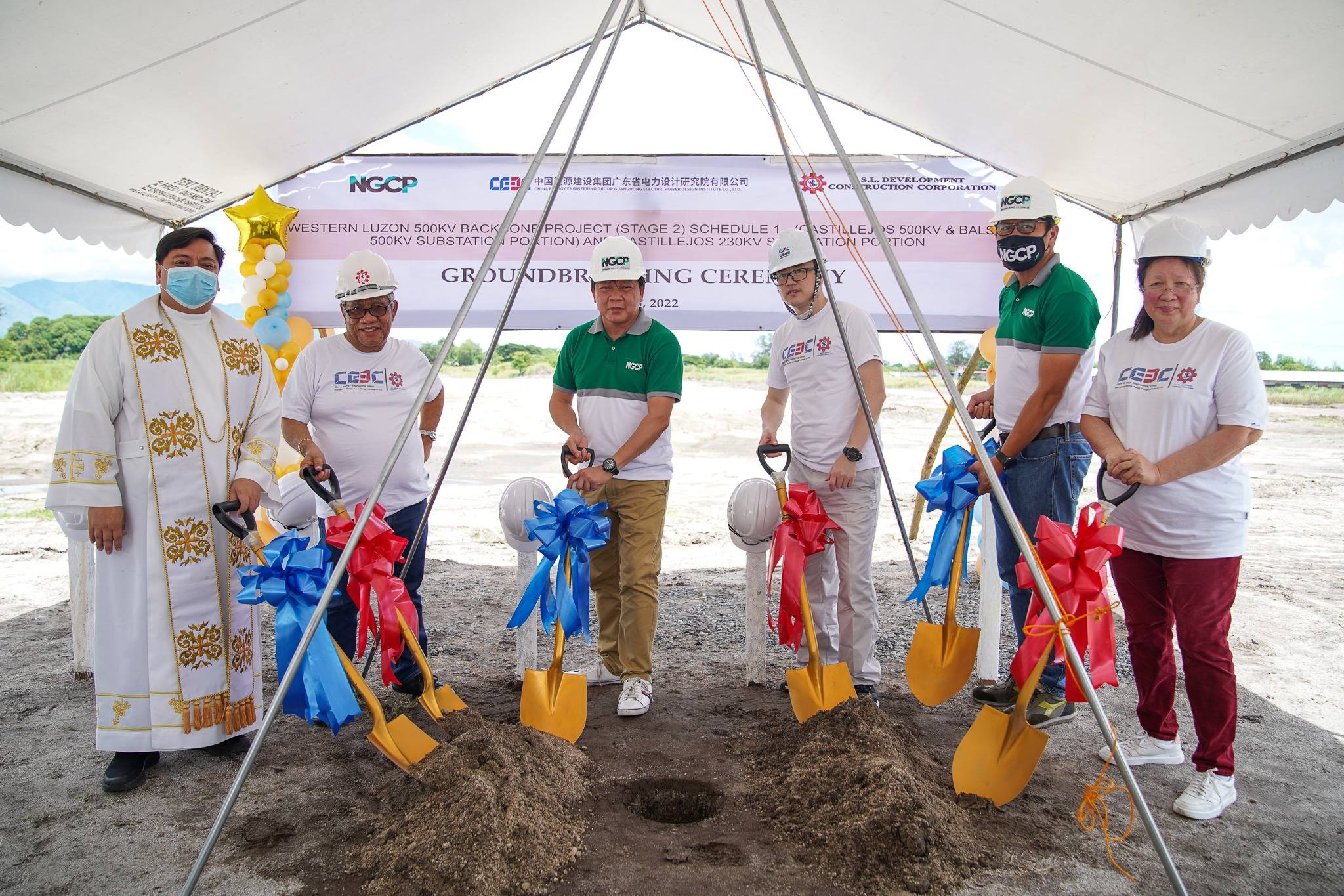 Groundbreaking Ceremony of Western Luzon 500kV Backbone Project