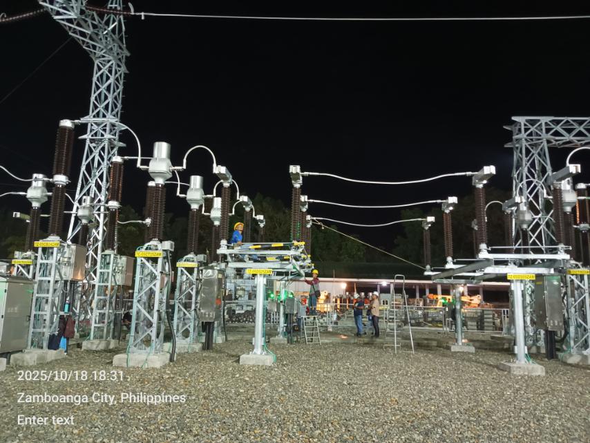 Tuguegarao City Substation (existing) to Lallo, Cagayan Substation Site Progress